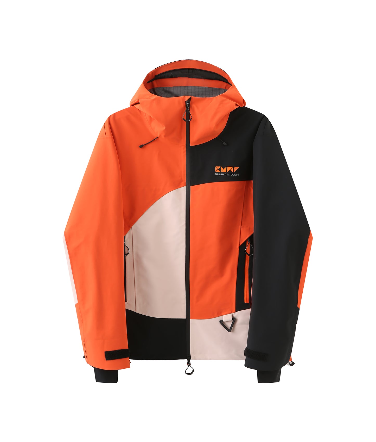 BUMP 3L RG Snowboard/Ski Jacket Men White/Black/Gray