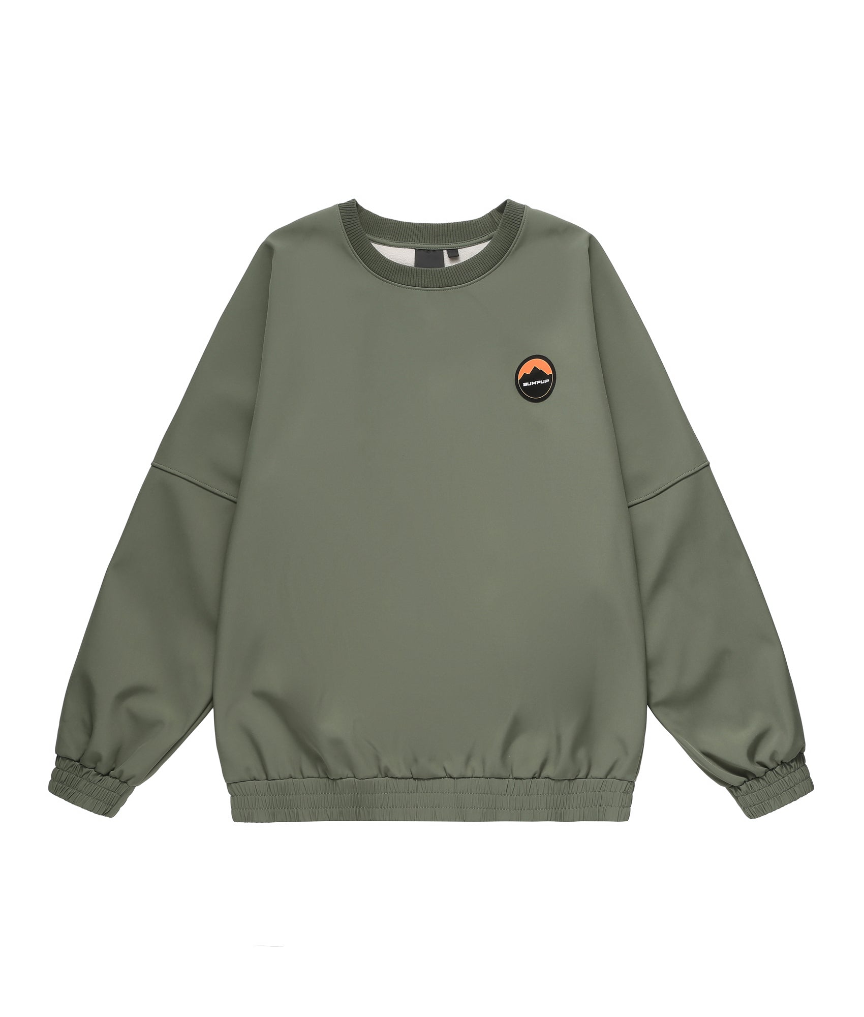 Snowboard Hoodie Men Orange