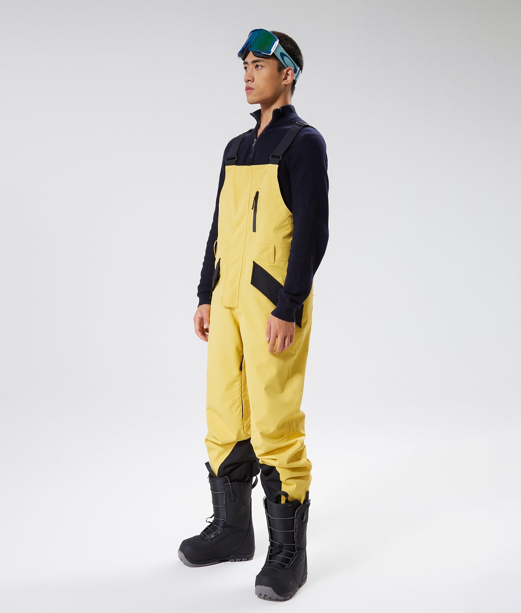 Iconic 22 Ski/Snowboard Bib Pants Men Yellow/Black