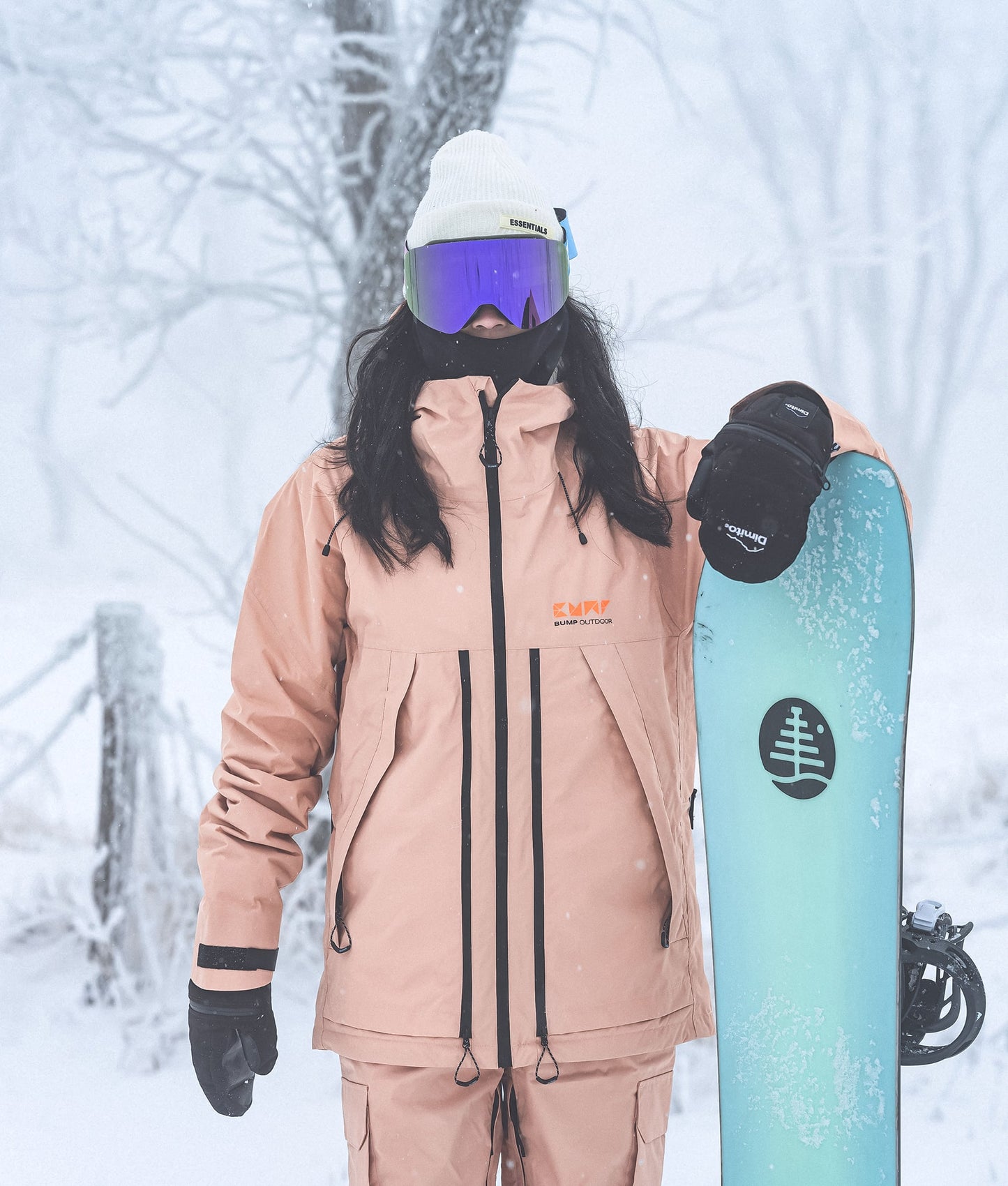Expert 23 Ski/Snowboard Jacket Women Peach Whip