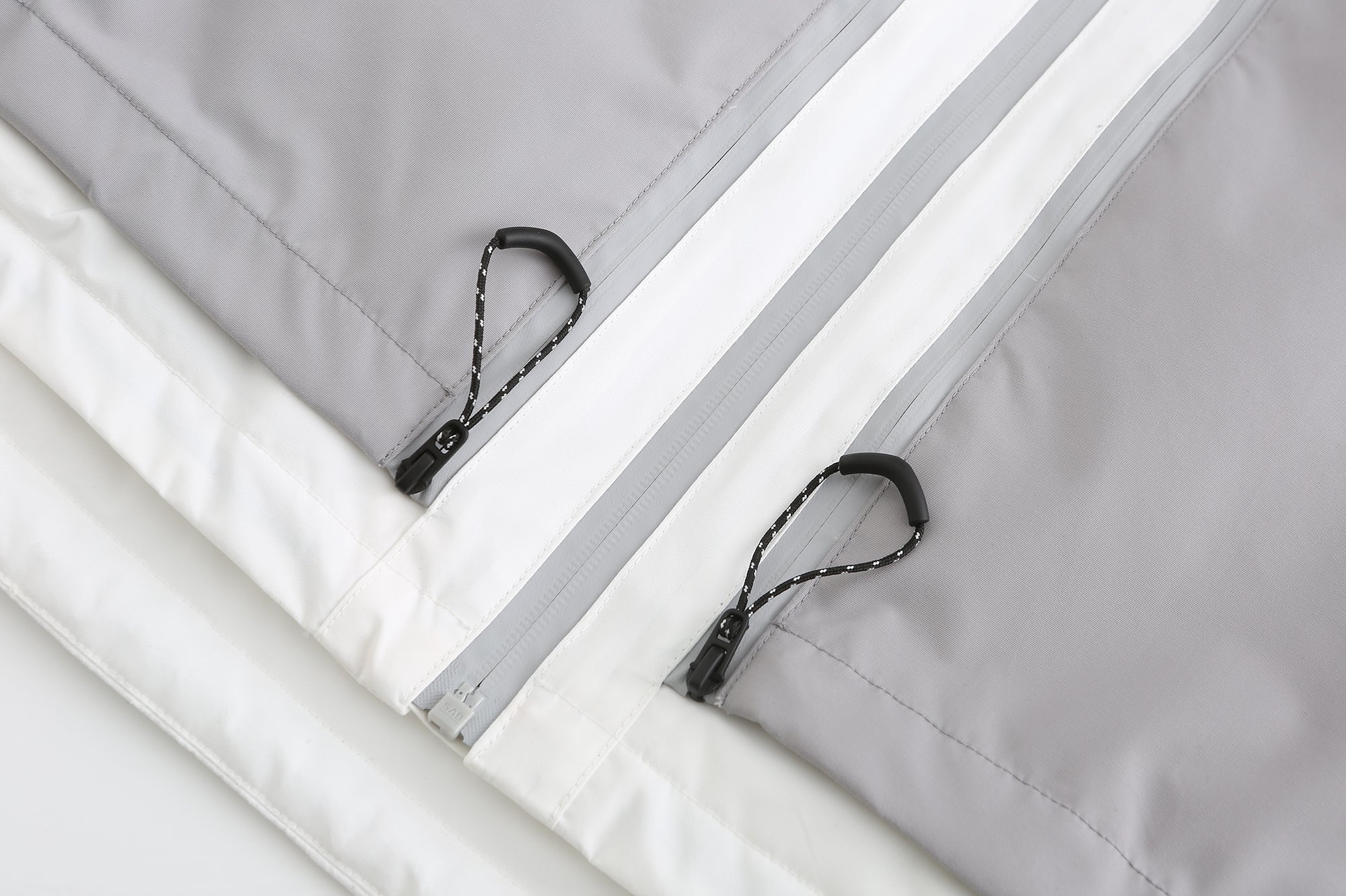 Waterproof zips