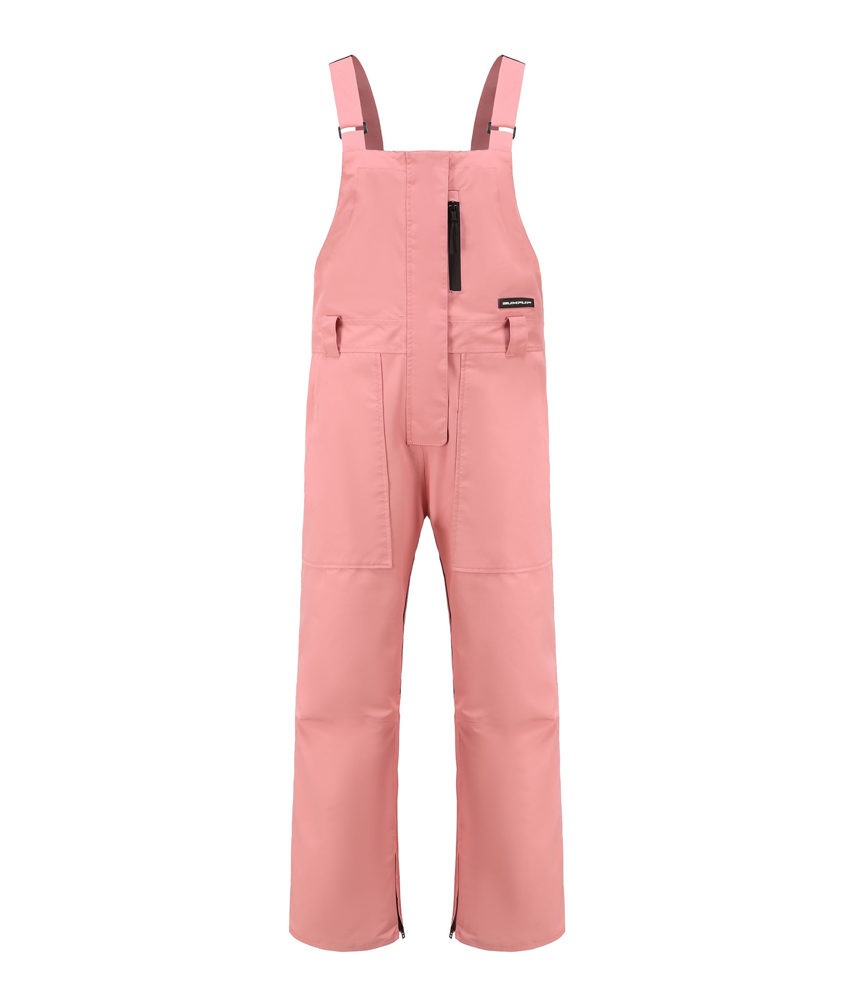 Snowboard Bib Pants Women Orange
