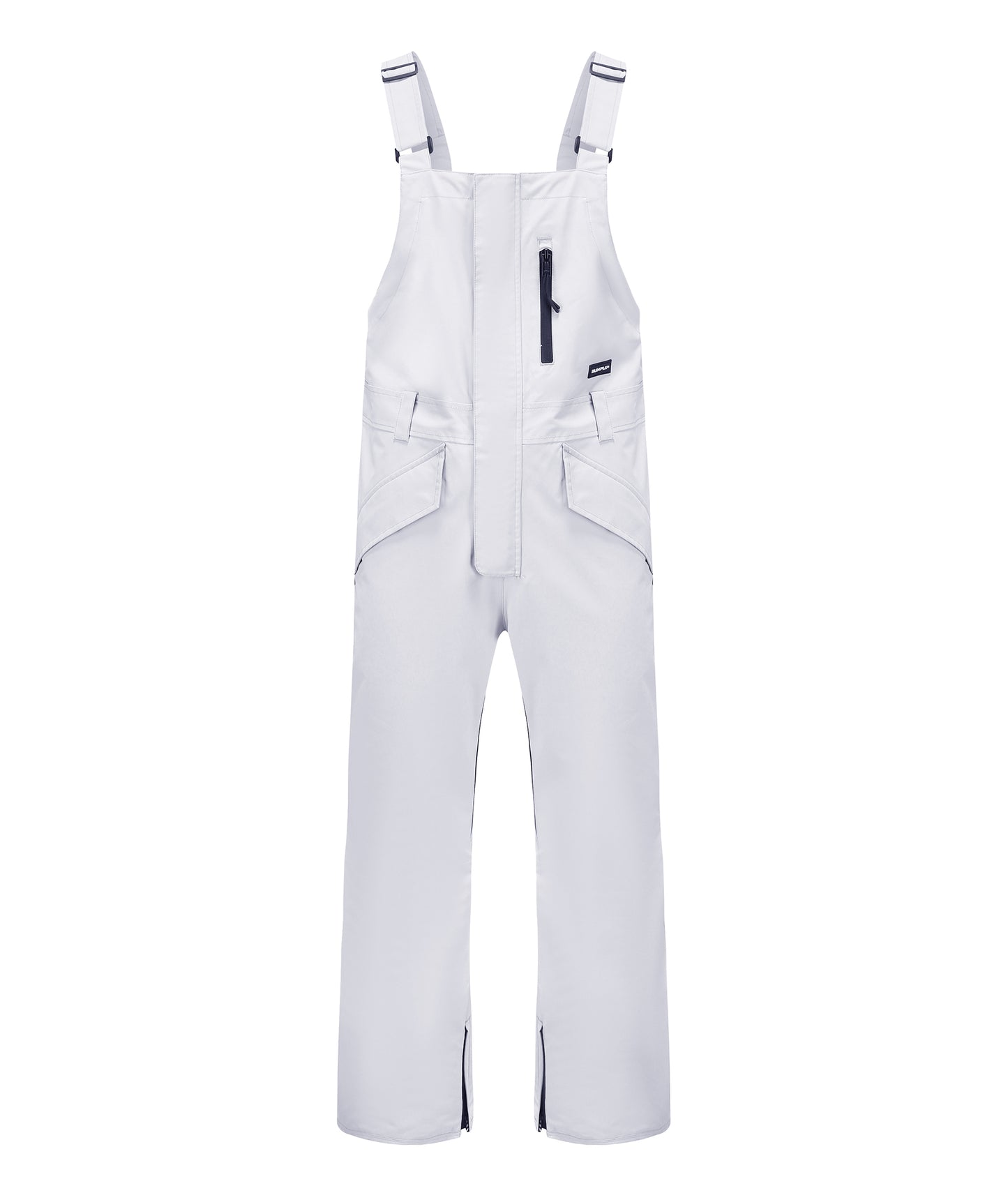 Iconic 22 Ski/Snowboard Bib Pants Men Light Gray