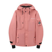 BUMP Iconic Utility Ski Jacket for Men & Women, Insulated Snowboard Jacket Green Camo