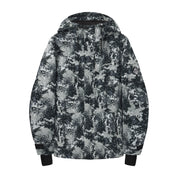 BUMP Iconic Utility Ski Jacket for Men & Women, Insulated Snowboard Jacket Green Camo