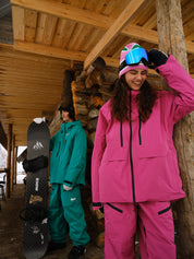 BUMP Blizarrd Ski/Snowboard Jacket Women Raspberry