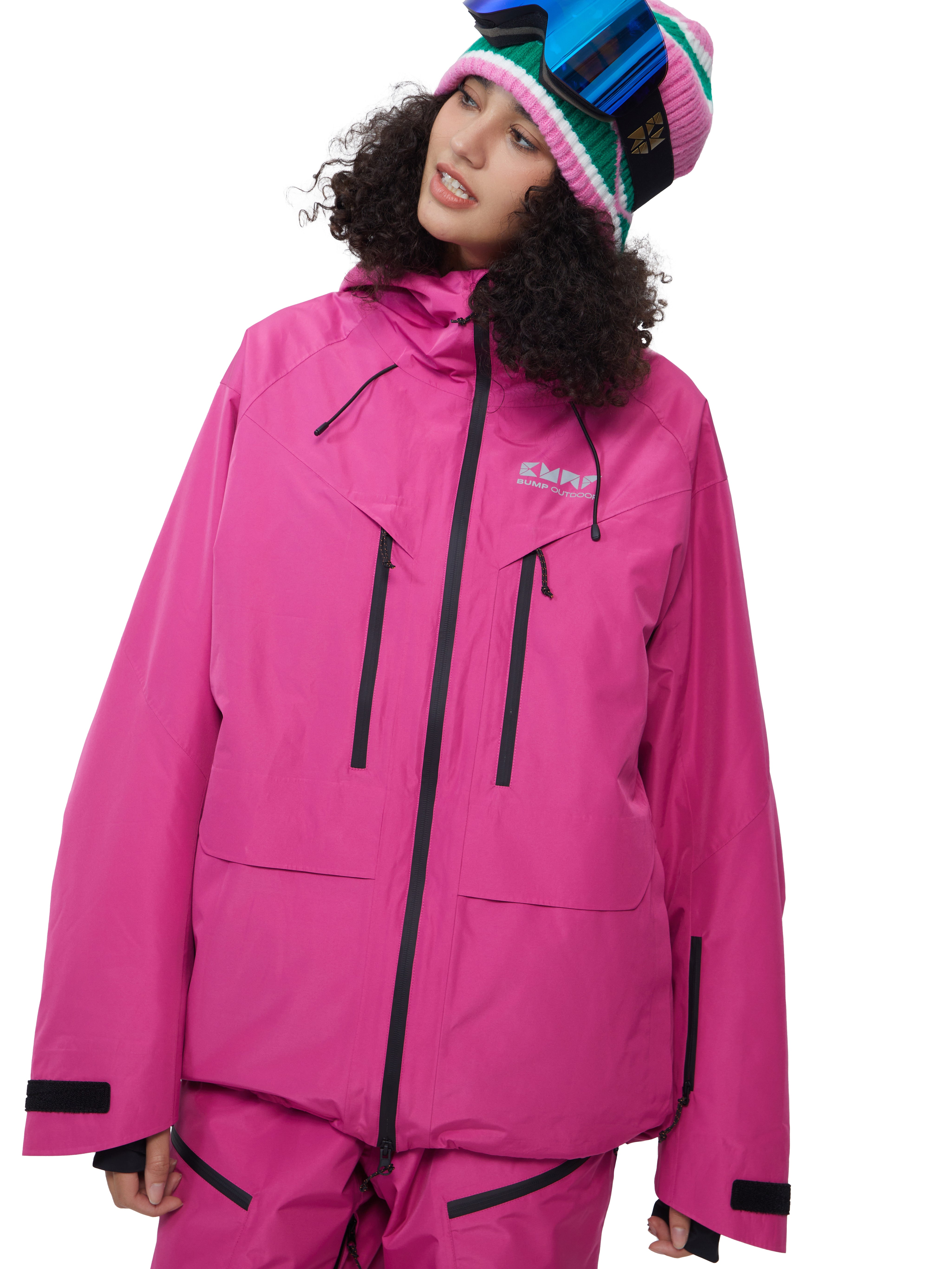 BUMP Blizarrd Ski/Snowboard Jacket Women Raspberry