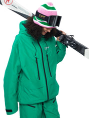 BUMP Blizarrd Ski/Snowboard Jacket Women Jade Green