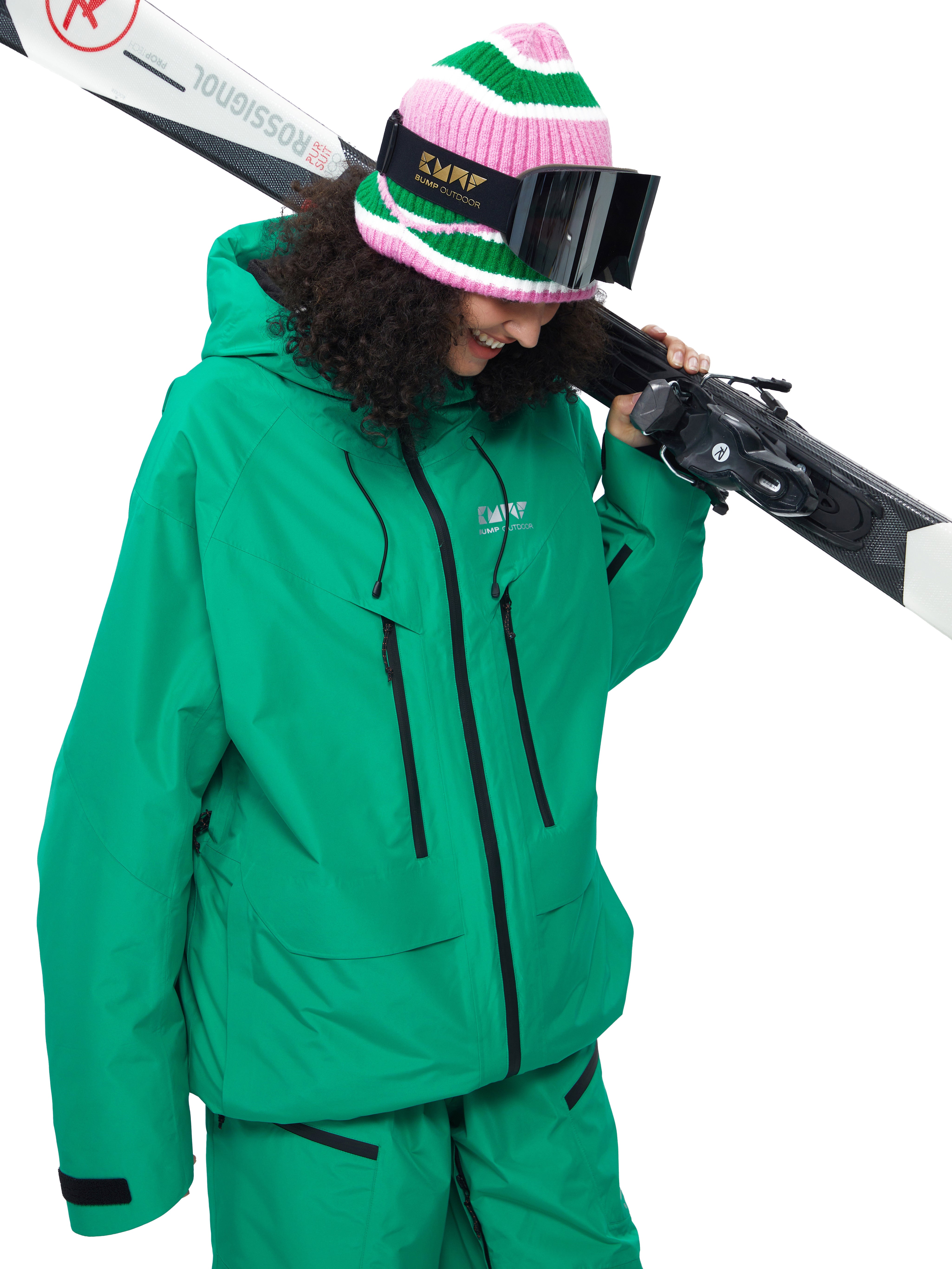 BUMP Blizarrd Ski/Snowboard Jacket Women Jade Green