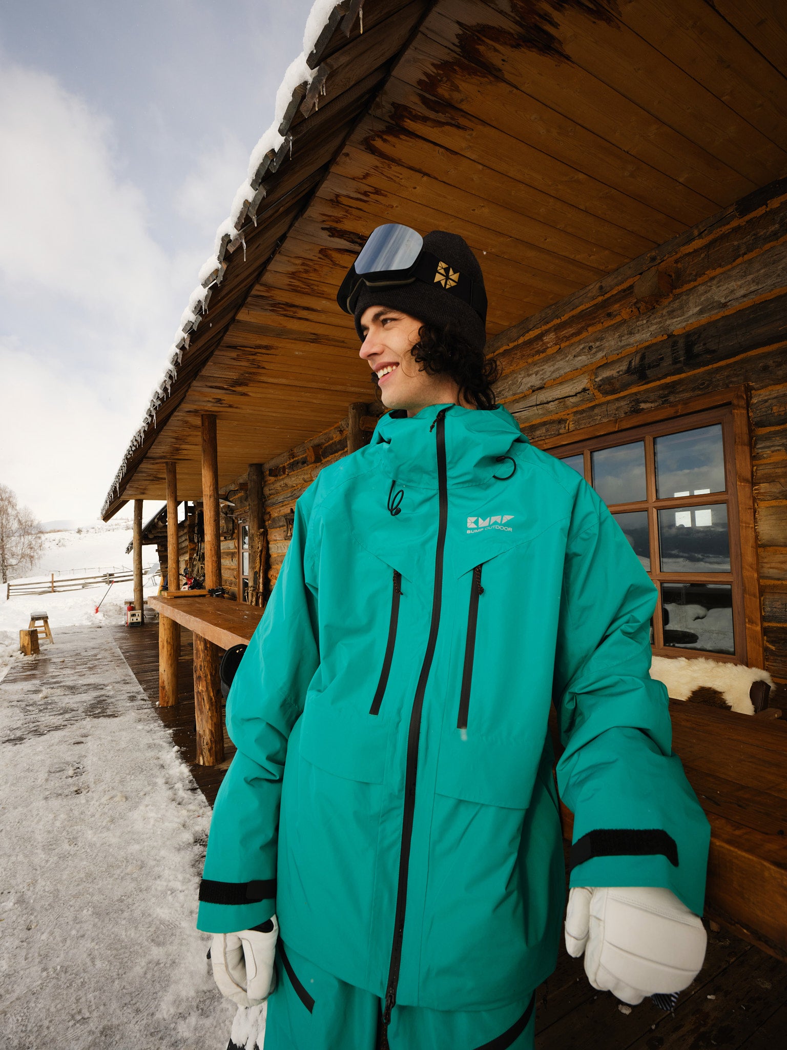 BUMP Blizarrd Ski/Snowboard Jacket Women Jade Green