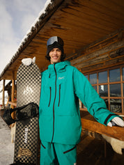 BUMP Blizarrd Ski/Snowboard Jacket Women Jade Green