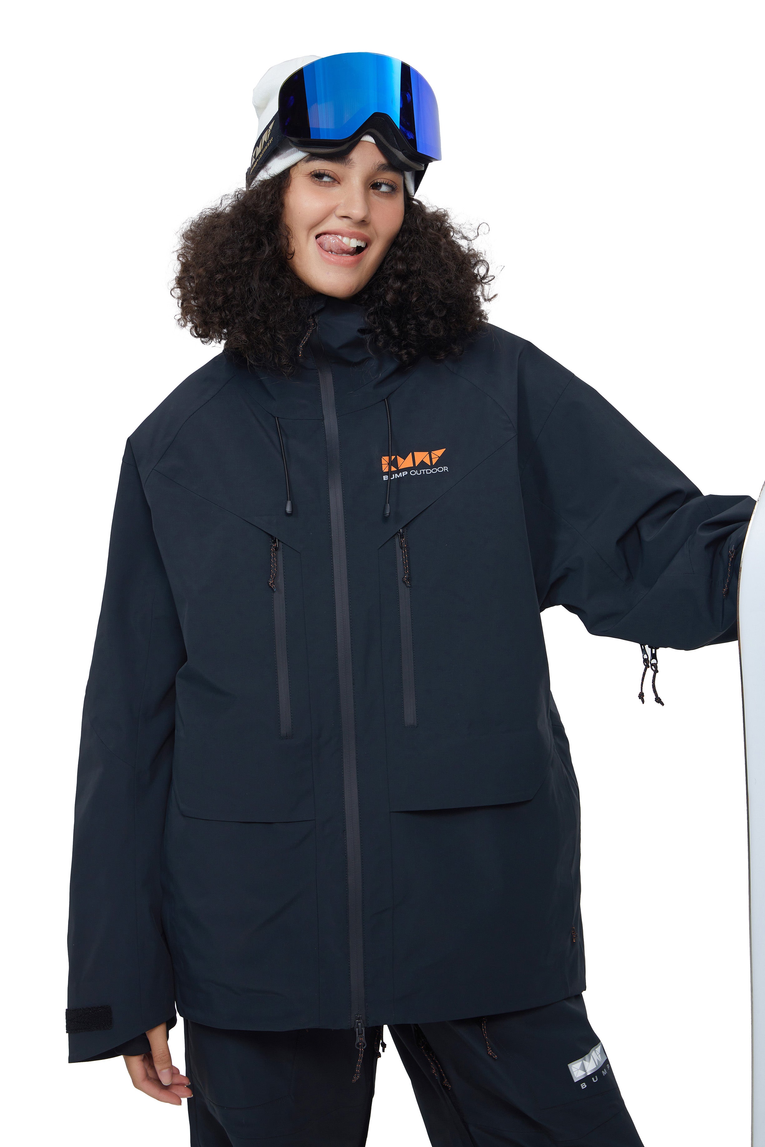 BUMP Blizzard Ski/Snowboard Jacket Men Black