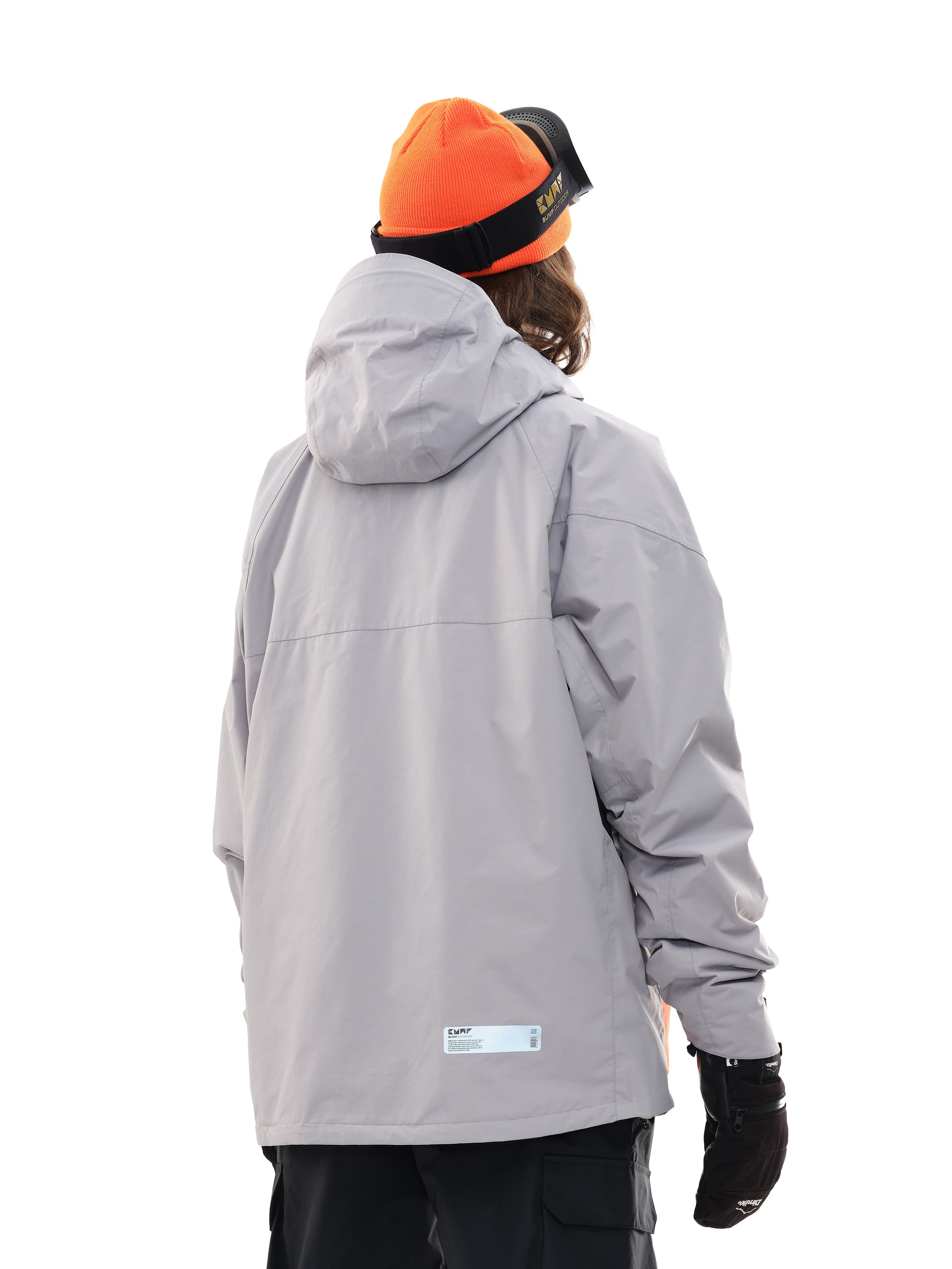 Expert 23 Ski/Snowboard Jacket Women Gray/Orange