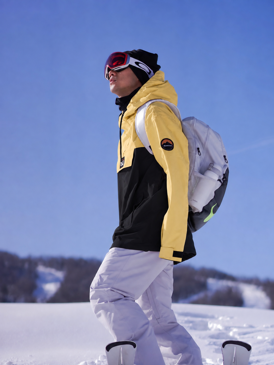Blizzard 22 Ski/Snowboard Jacket Men Yellow/Black