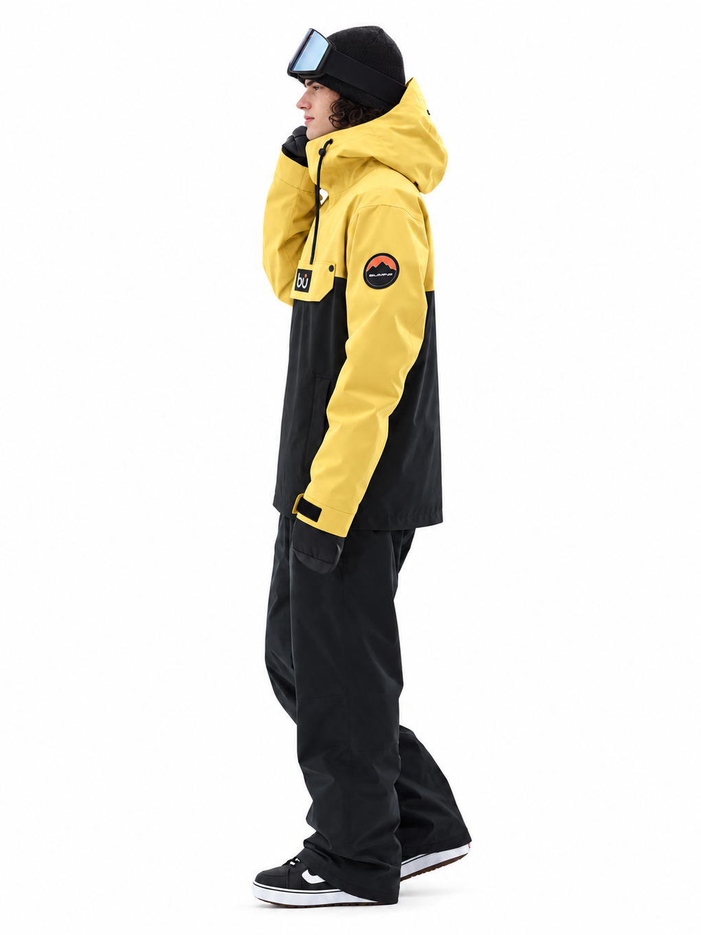 Blizzard 22 Ski/Snowboard Jacket Men Yellow/Black