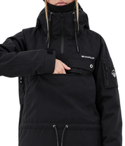 BUMP Insulated Anorak Ski Jacket for Men&Women, Pullover Snowboard  Jacket Black