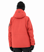 BUMP Insulated Anorak Ski Jacket for Men&Women, Pullover Snowboard  Jacket Coral