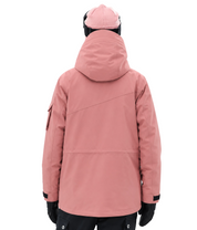 BUMP Iconic Utility Ski Jacket for Men & Women, Insulated Snowboard Jacket Soft Pink