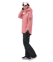 BUMP Iconic Utility Ski Jacket for Men & Women, Insulated Snowboard Jacket Soft Pink
