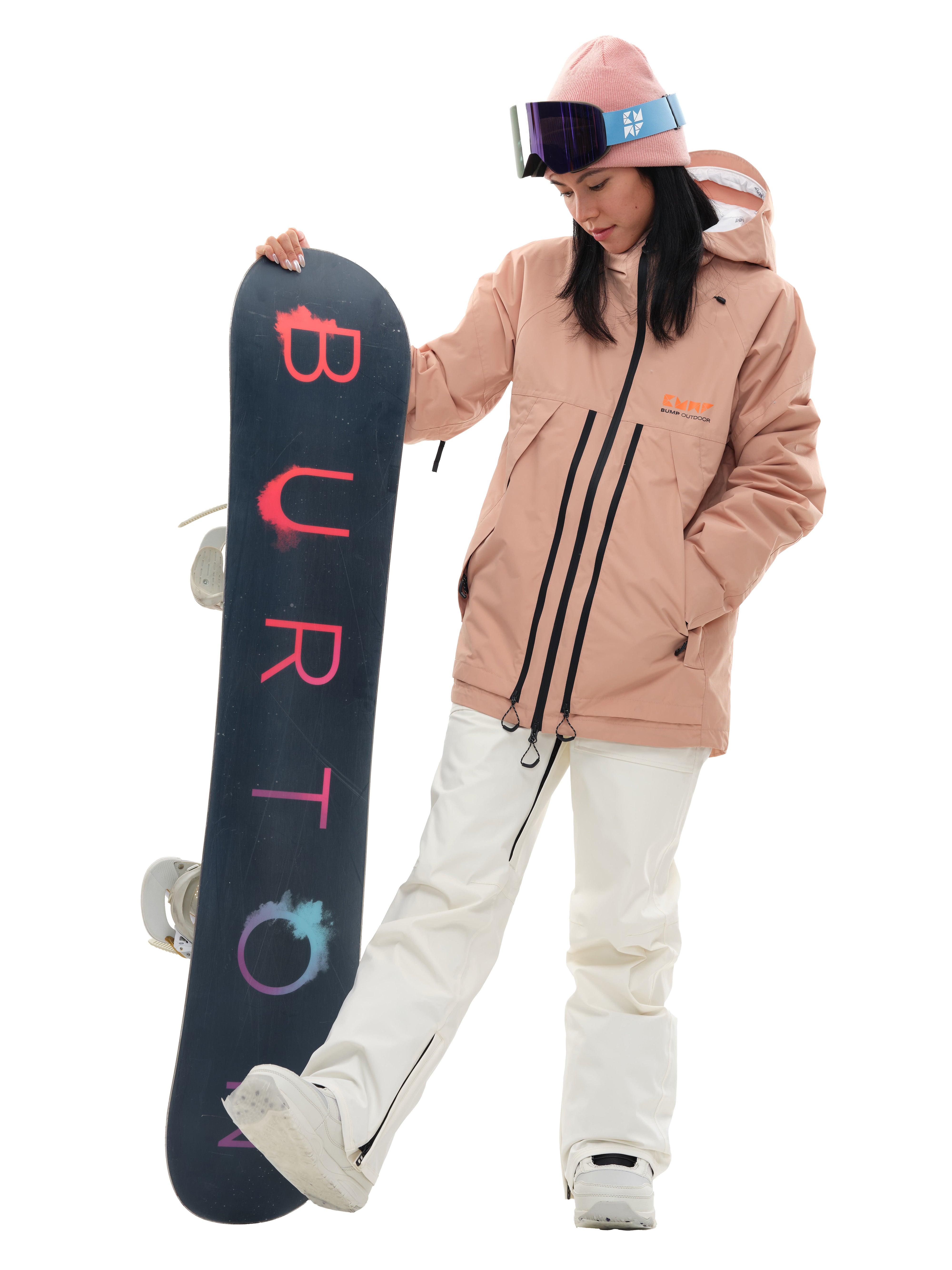 Expert 23 Ski/Snowboard Jacket Women Peach Whip