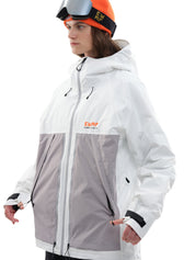 Expert 23 Ski/Snowboard Jacket Women White/Gray