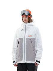 Expert 23 Ski/Snowboard Jacket Women White/Gray