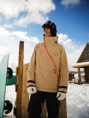 Slash 23 Ski/Snowboarding Jacket Men Khaki