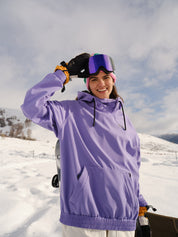 Stay Warm and Stylish on the Slopes: Must-Have Purple Women Ski Hoodies for Winter Adventures