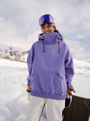 Stay Warm and Stylish on the Slopes: Must-Have Purple Women Ski Hoodies for Winter Adventures