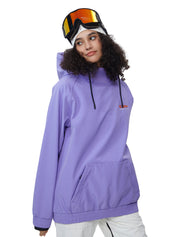 Stay Warm and Stylish on the Slopes: Must-Have Purple Women Ski Hoodies for Winter Adventures