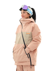 Slash 23 Ski/Snowboarding Jacket Women Clay Pink