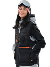 BUMP Outdoor Iconic Insulated Utility Ski & Snowboard Vest for Men & Women