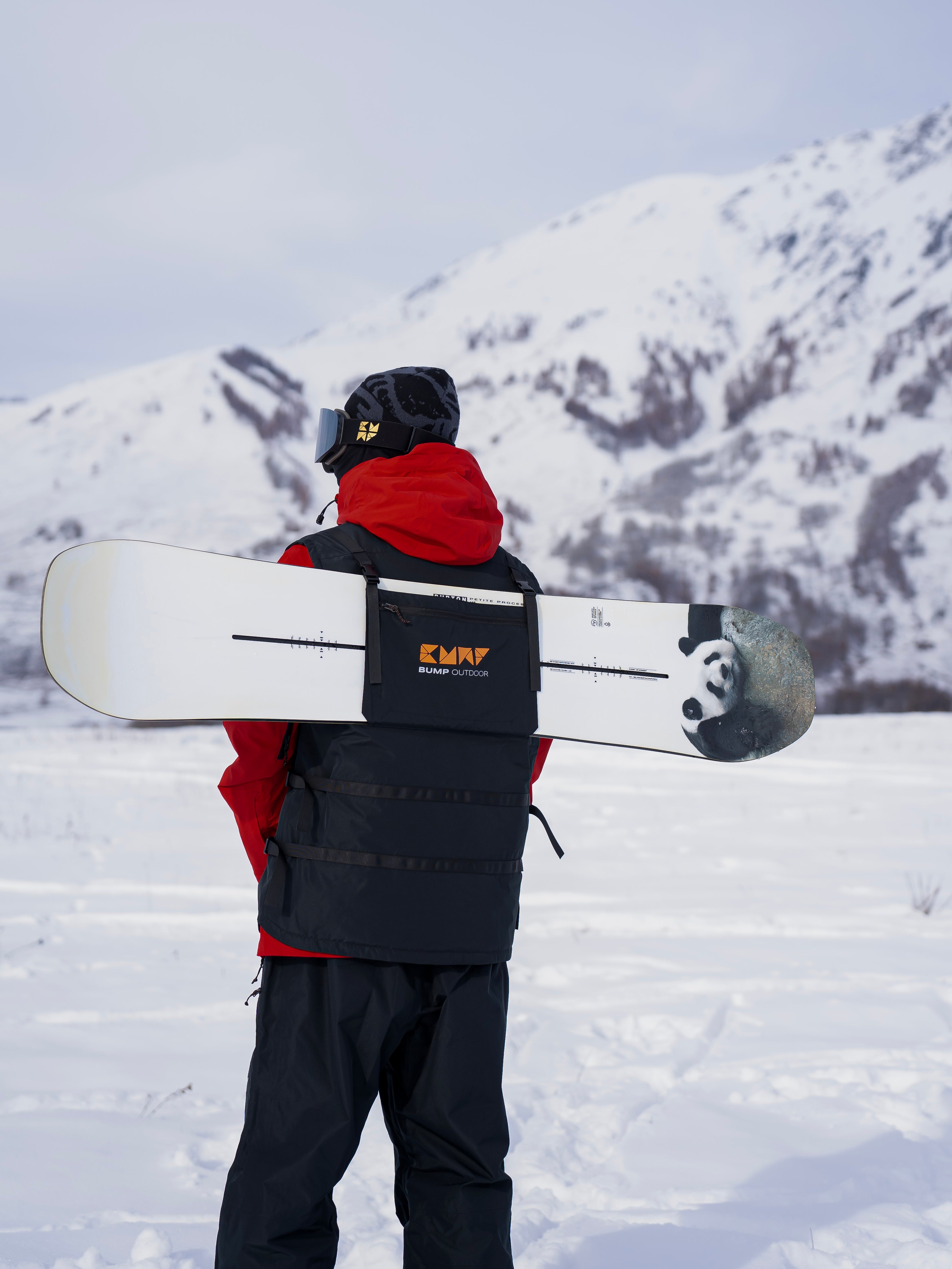BUMP Outdoor Iconic Insulated Utility Ski & Snowboard Vest for Men & Women