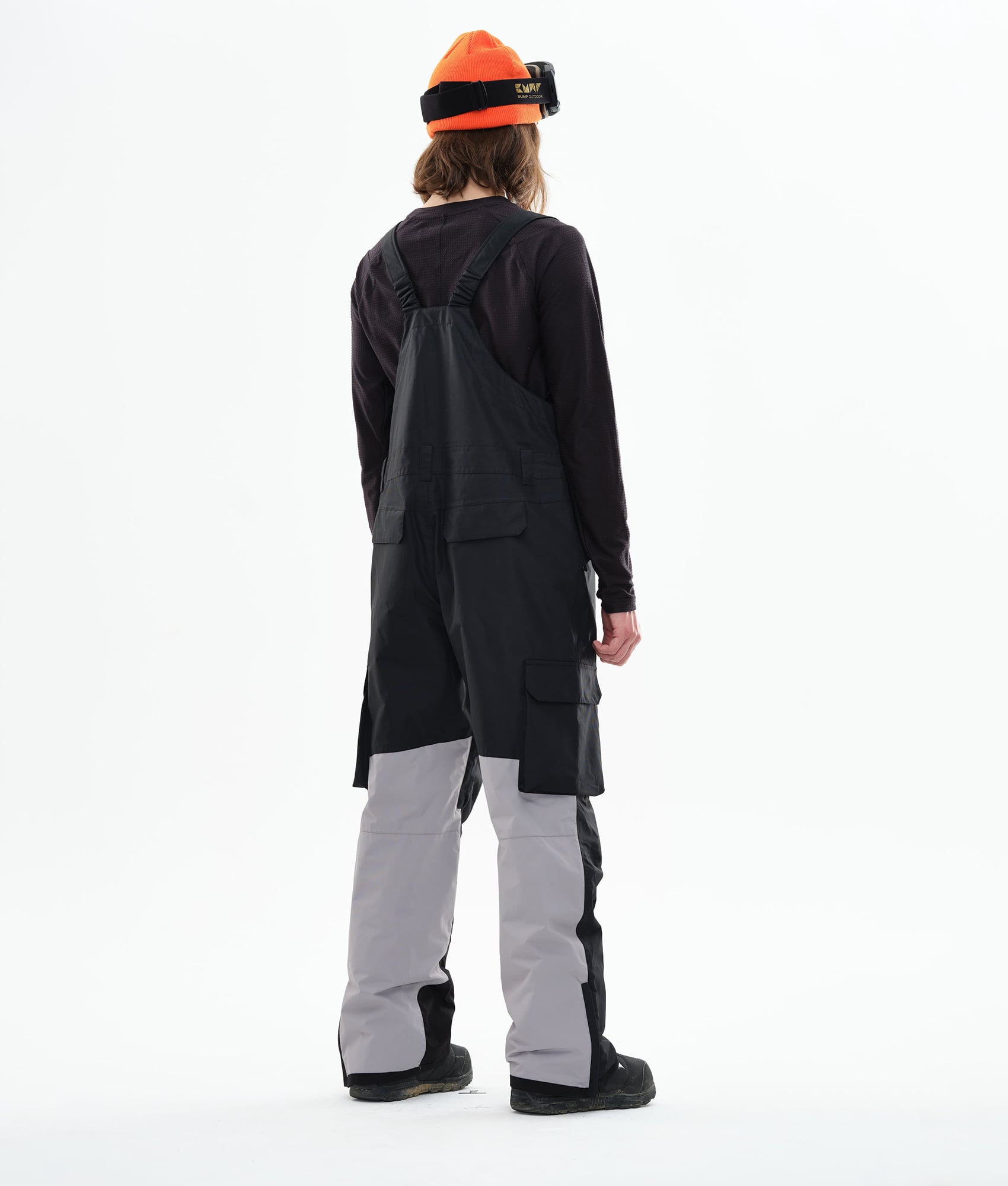 Iconic 23 Ski/Snowboard Bib Pants Men Black Gray