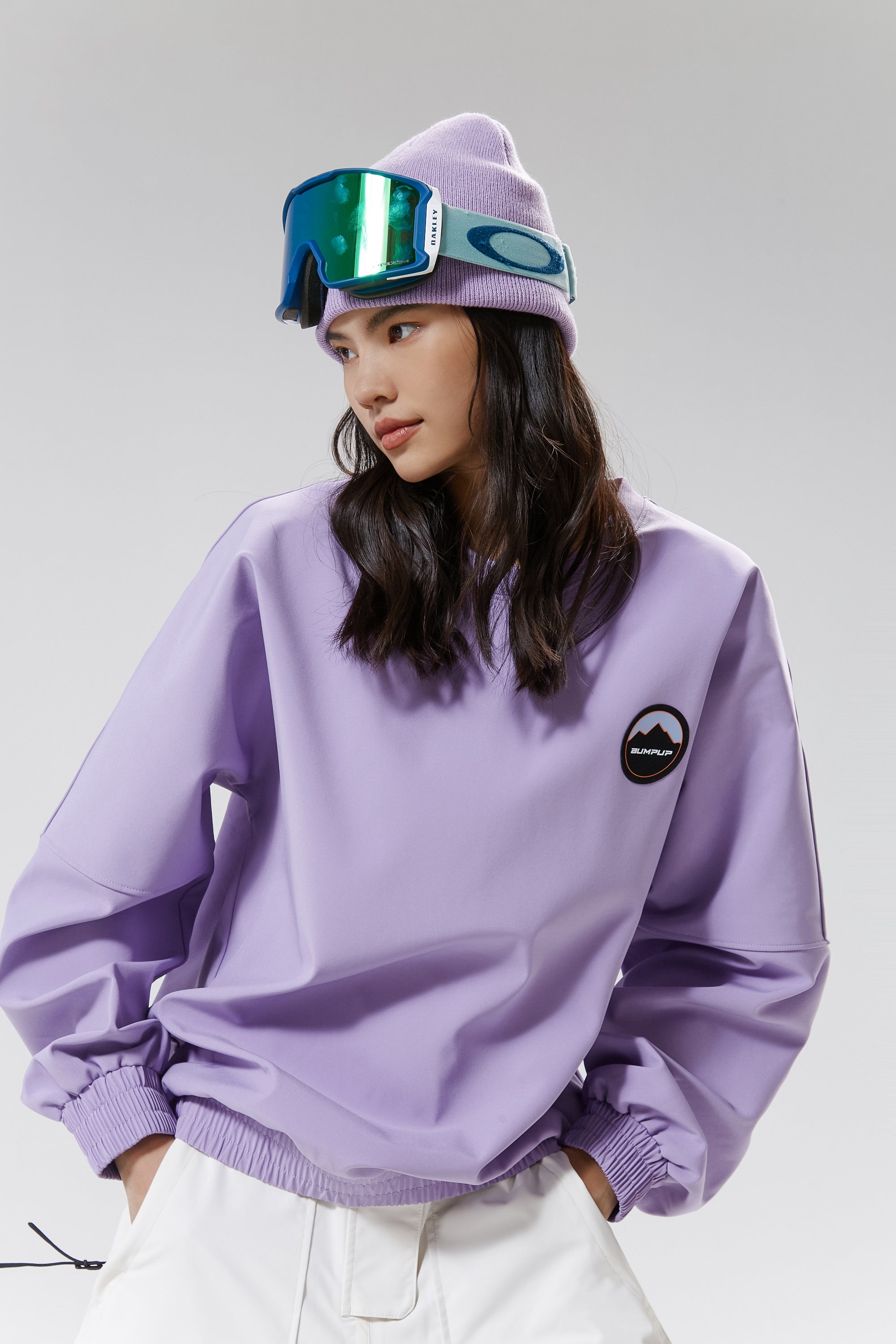 Rouge 22 Ski/Snowboard Hoodie Women Dahlia Purple