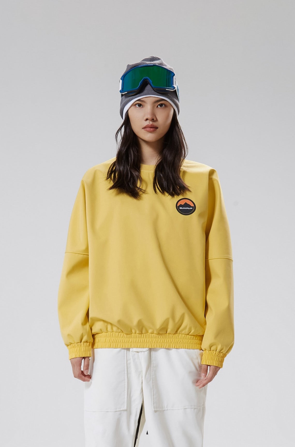 Rouge 22 Ski/Snowboard Hoodie Women Yellow