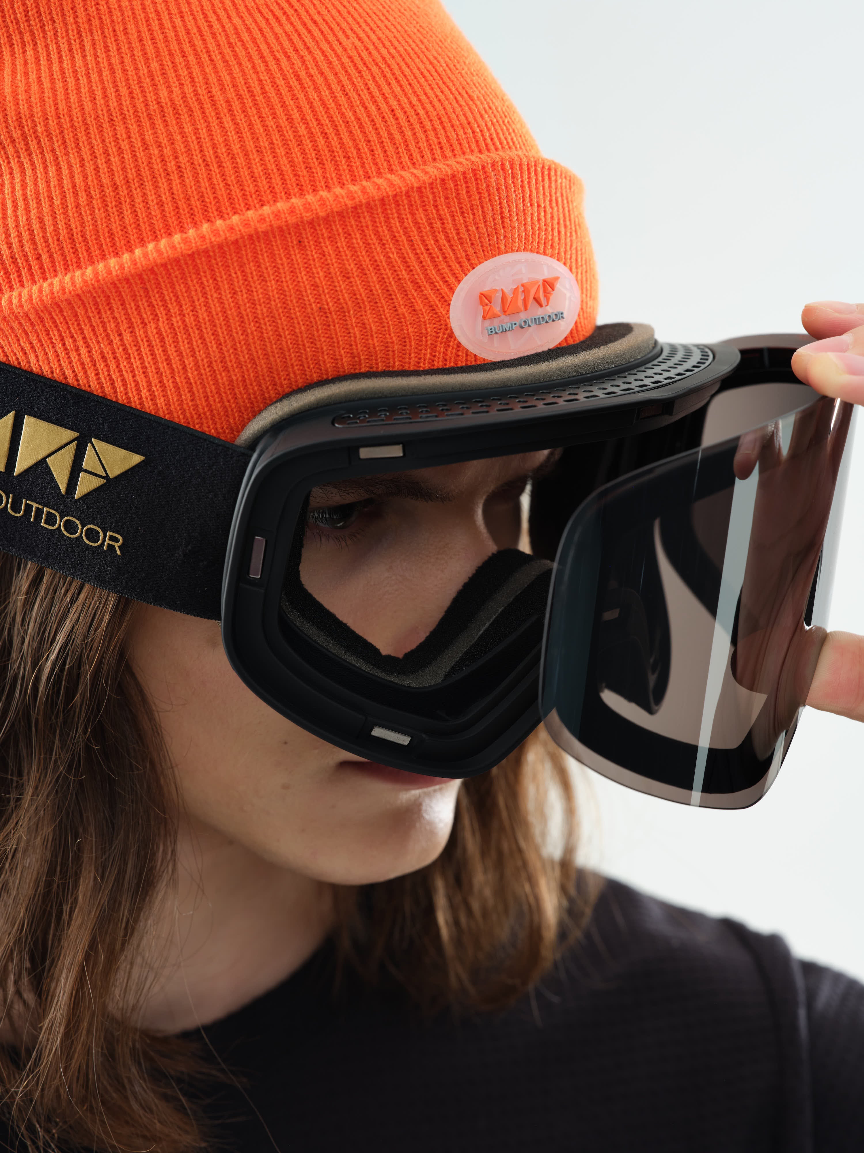 Infinity Snow Goggles Black Lens