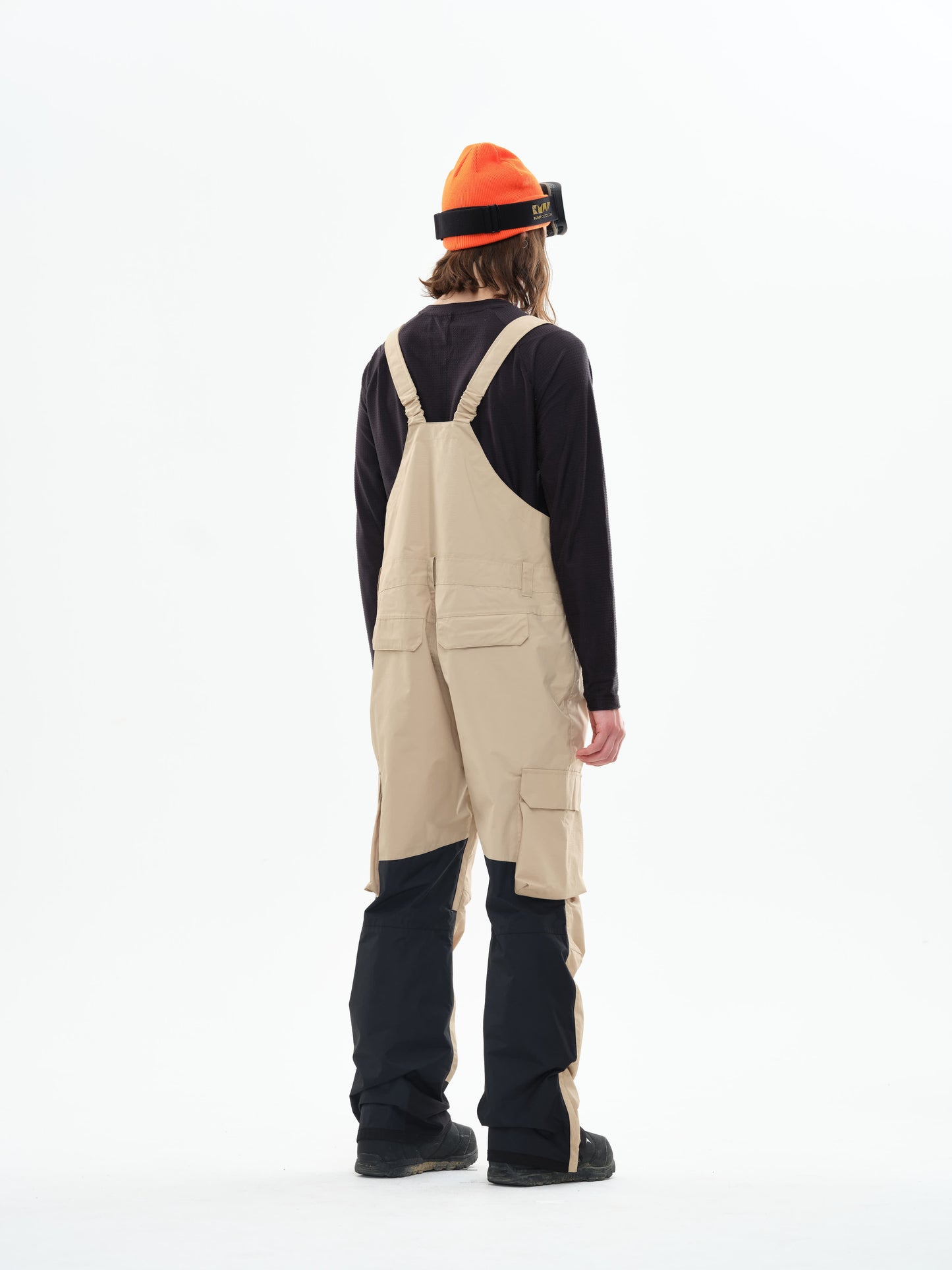 Iconic 23 Ski/Snowboard Bib Pants Women Khaki