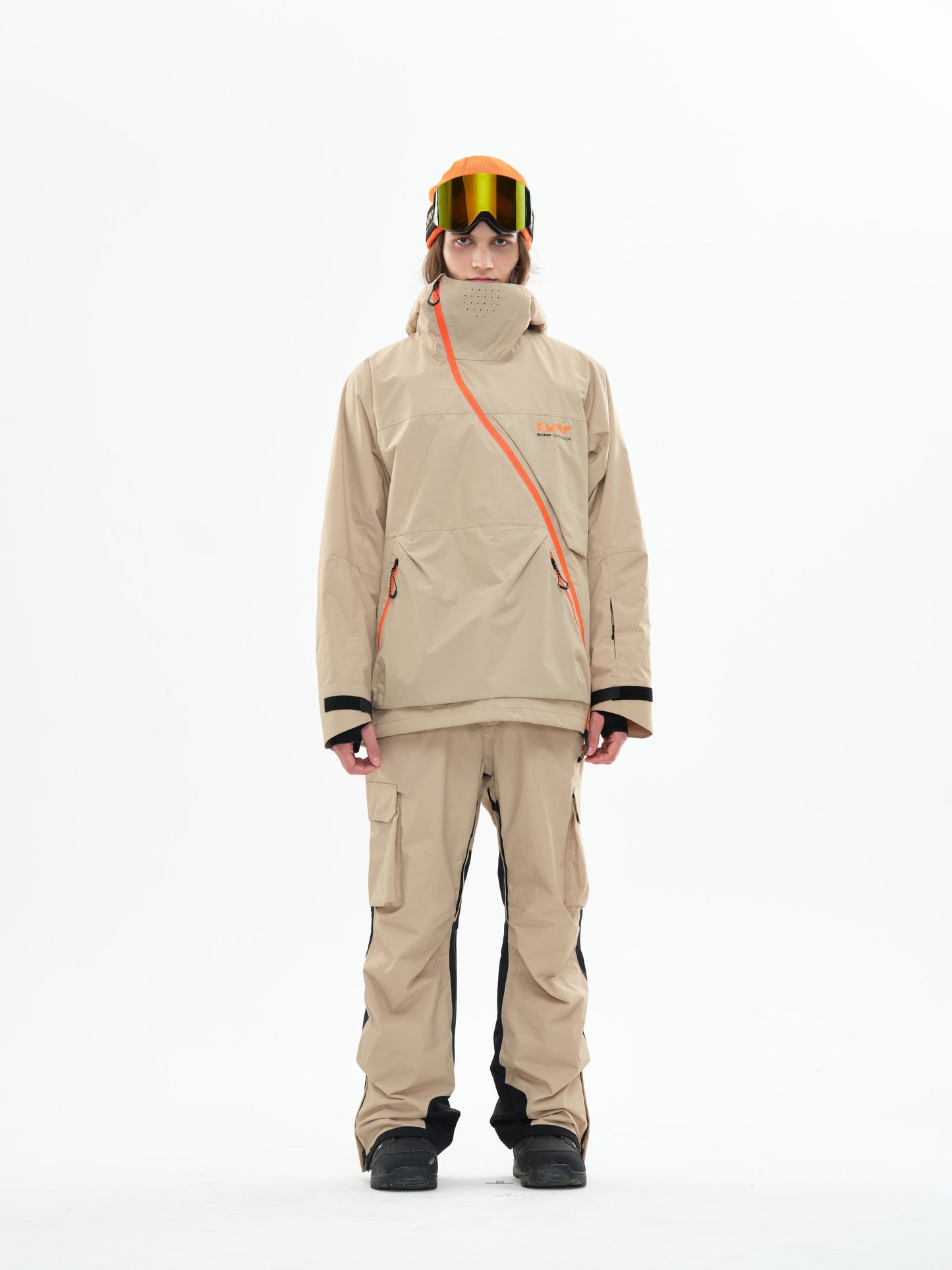 Slash 23 Ski/Snowboarding Jacket Men Khaki
