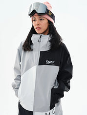 BUMP 3L RG Snowboard/Ski Jacket Men White/Black/Gray