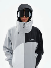 BUMP 3L RG Snowboard/Ski Jacket Men White/Black/Gray