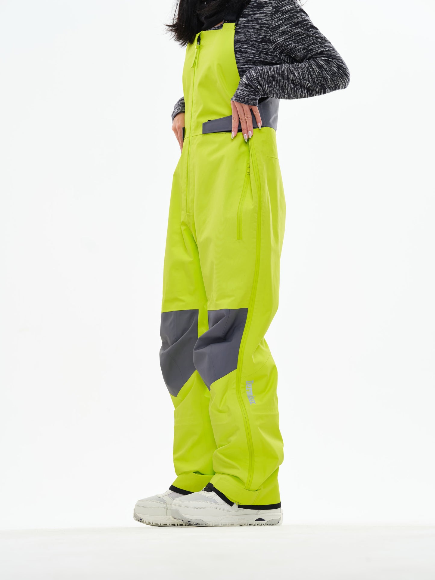 BUMP 3L Pro Dermizax® Snowboard/Ski Bib Pants Women Sulphur Spring/Gray