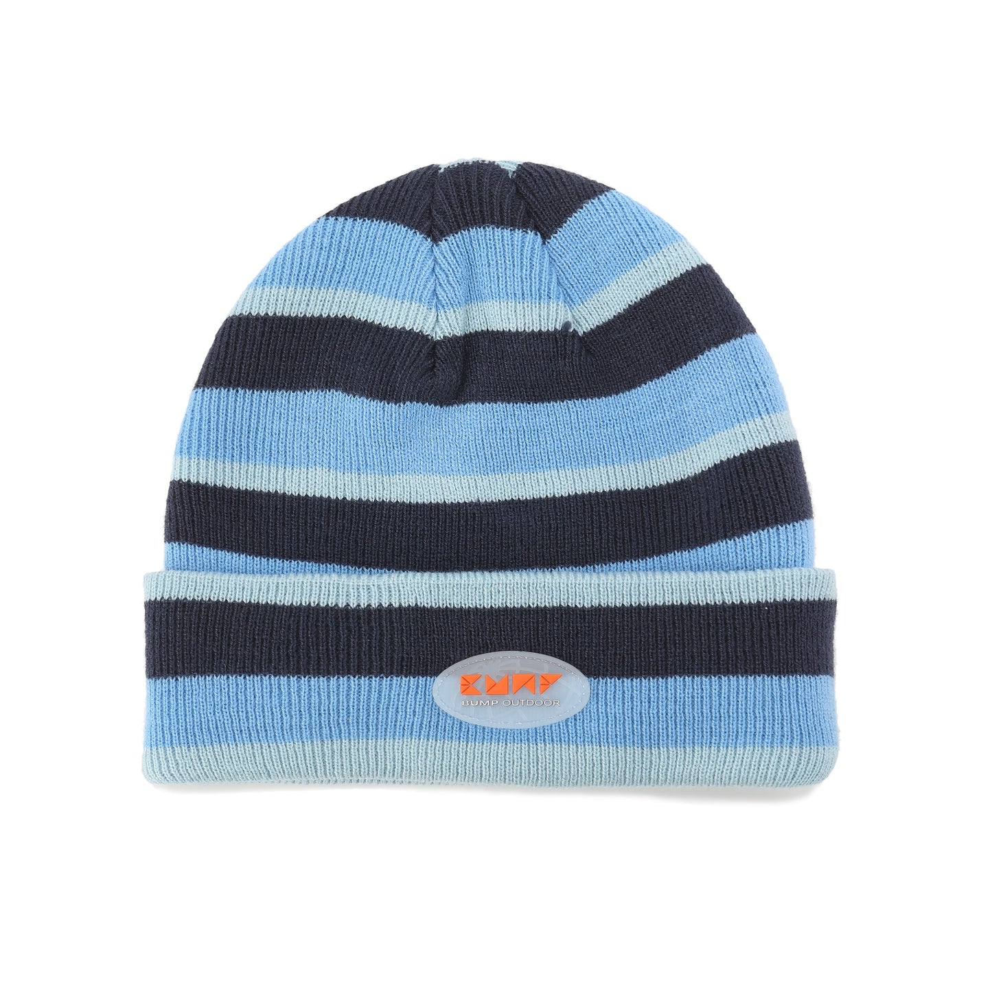 BUMP Knit Beanie Orange Stripes