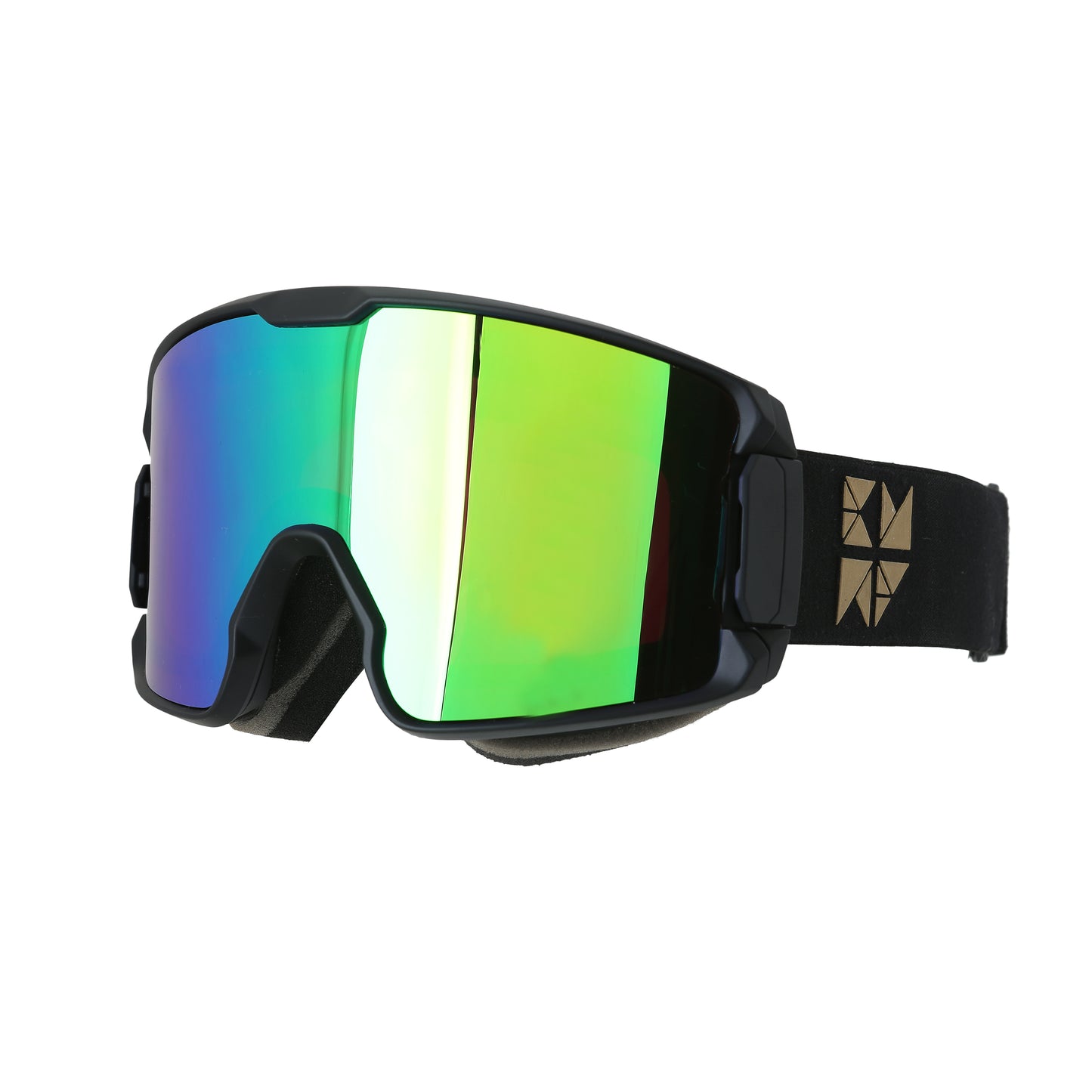 Retro Cylindrical Snow Goggles Pink Lens