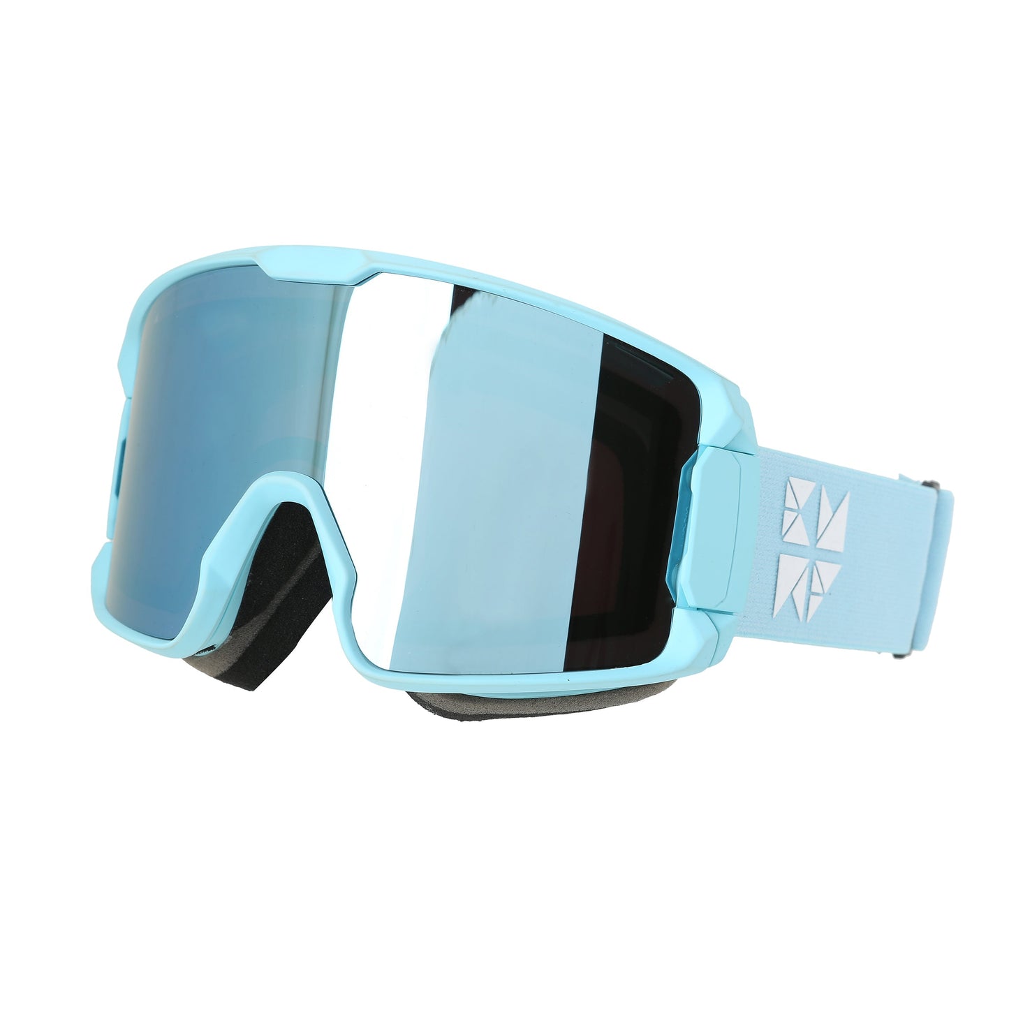 Retro Cylindrical Snow Goggles Vivid Ember Lens