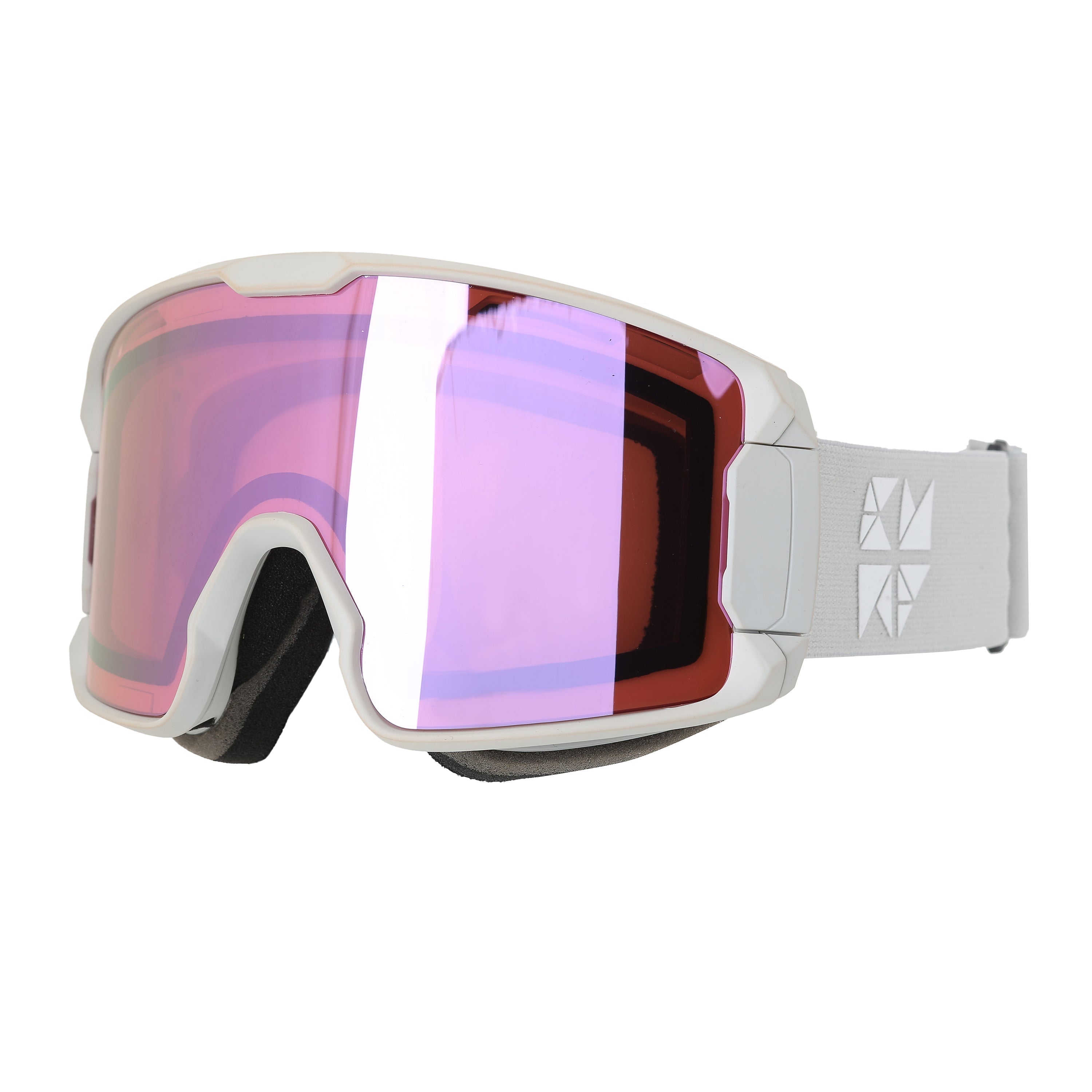 Retro Cylindrical Snow Goggles Emerald Lens