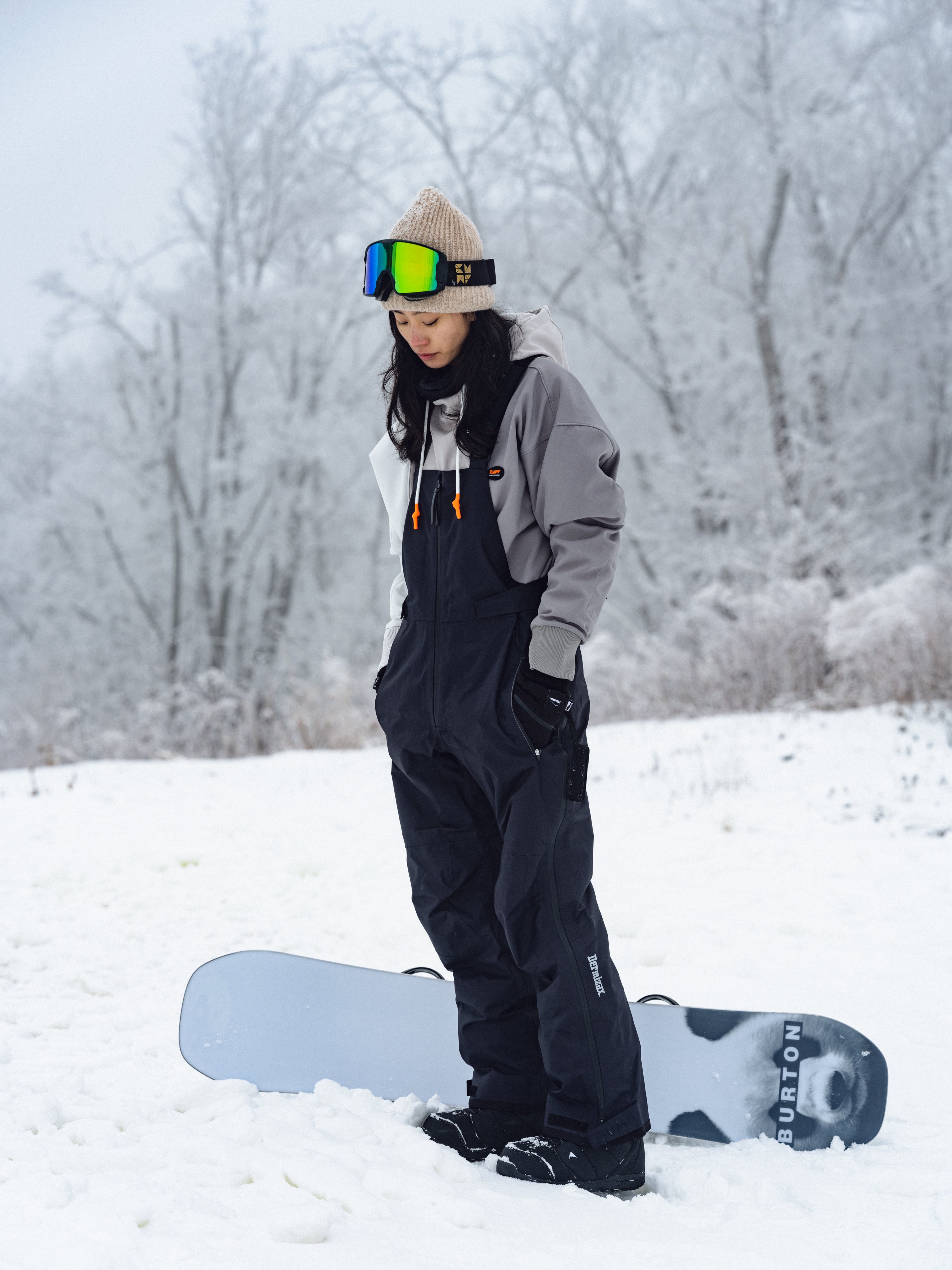 BUMP 3L Pro Dermizax® Snowboard/Ski Bib Pants Men Black