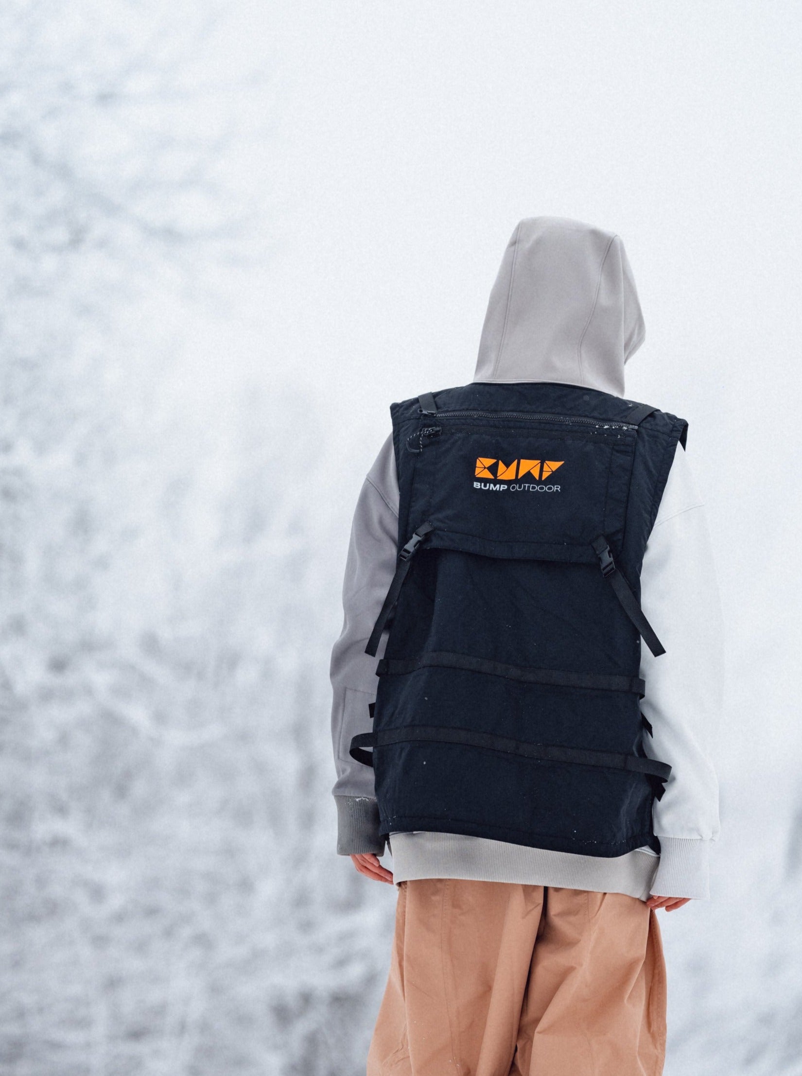 BUMP Outdoor Iconic Insulated Utility Ski & Snowboard Vest for Men & Women
